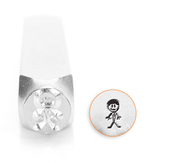 Daddy Stick Figure Design Stamp, SC156-H-7MM