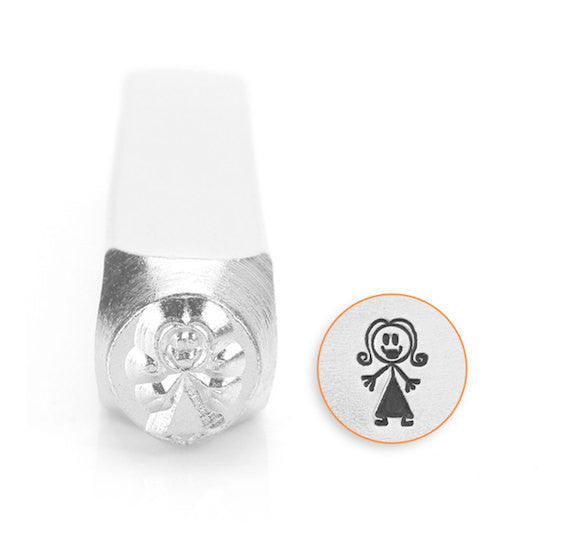 Mama Stick Figure Design Stamp, SC159-K-7MM