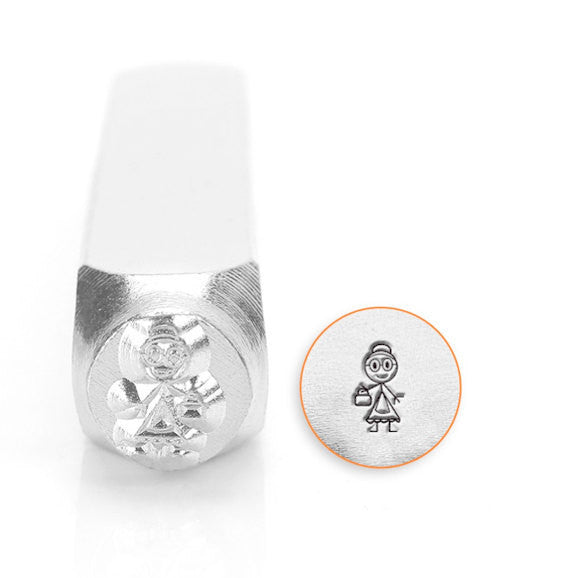 Grandma Stick Figure Design Stamp, SC159-N-7MM