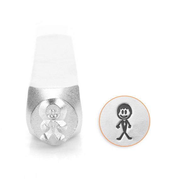 Groom Stick Figure Design Stamp, SC159-U-7MM