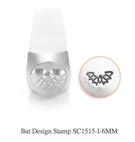 Bat Design Stamp, SC1515-I-6MM