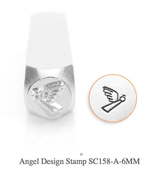 Angel Design Stamp, SC158-A-6MM