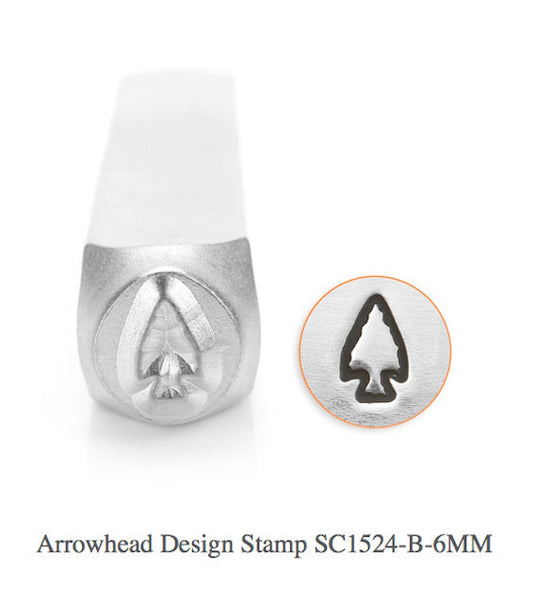 Arrow Head Design Stamp, SC1524-B-6MM