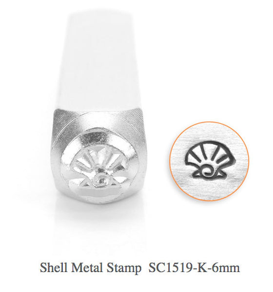 Shell Design Stamp, SC1519-K-6MM