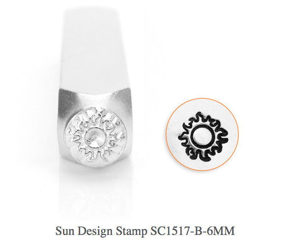 Sun Design Stamp, SC1517-B-6MM