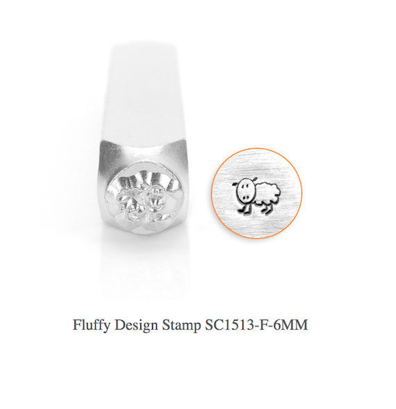 Fluffy Design Stamp, SC1513-F-6MM