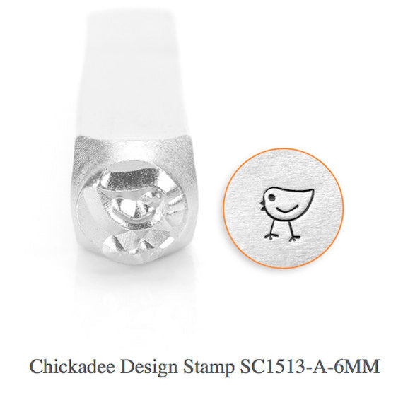 Chickadee Design Stamp, SC1513-A-6MM