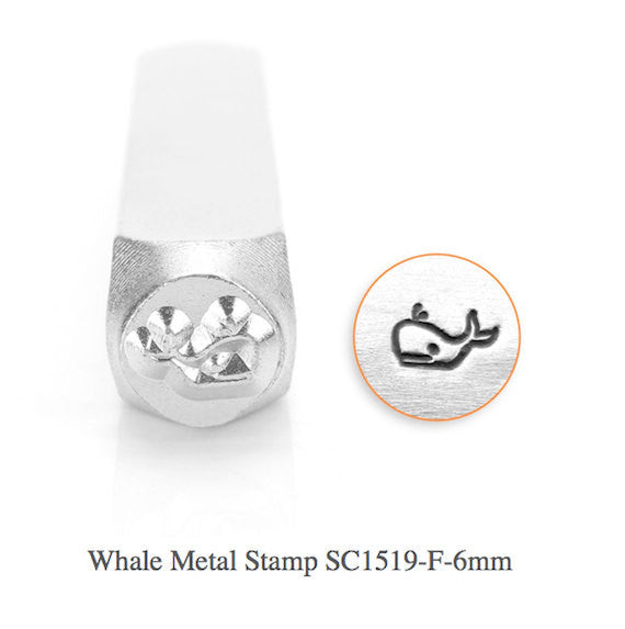 Whale Design Stamp, SC1519-F-6MM