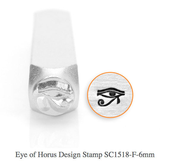 Eye of Horus Design Stamp, SC1518-F- 6MM