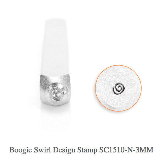 Boogie Swirl Design Stamp, SC1510-N-3MM