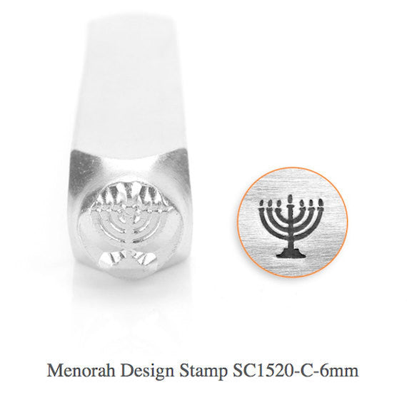 Menora Design Stamp, SC1520-C-6MM