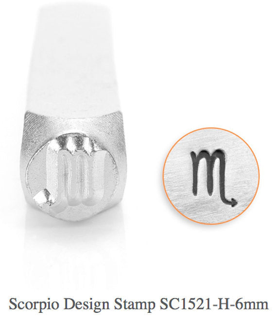 Scorpio Design Stamp, SC1521-H-6MM