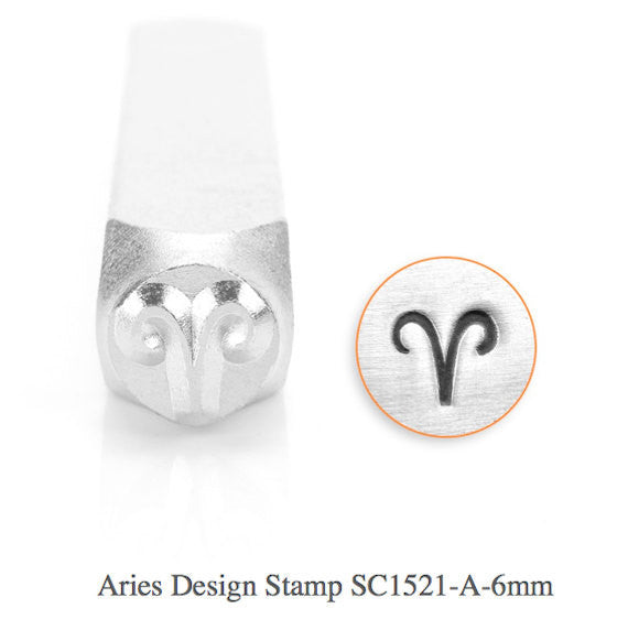 Aries Design Stamp, SC1521-A-6MM