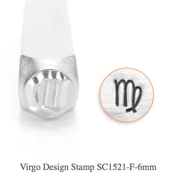 Virgo Design Stamp, SC1521-F-6MM