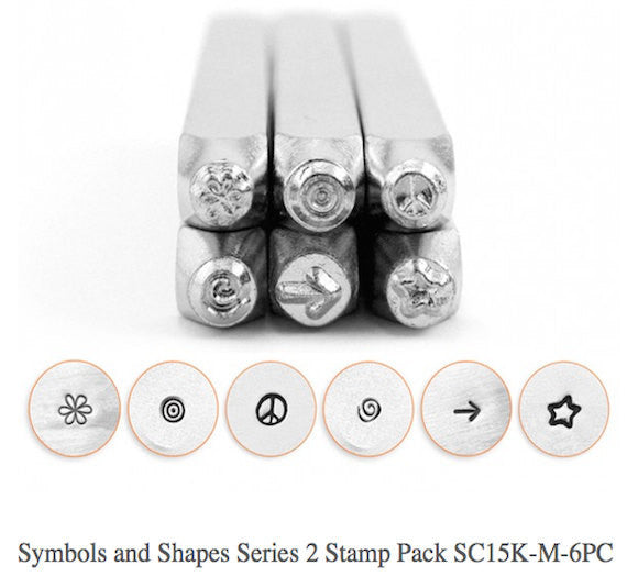 Symbols and Shapes Series 2 - 6 pc. Pack, SC15K-M-6PC