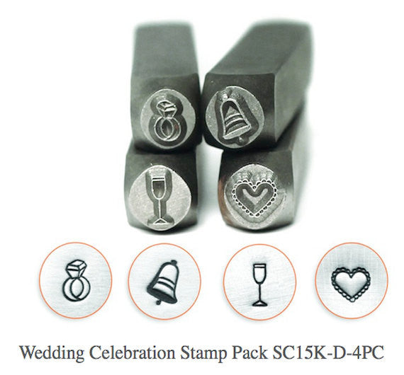 Wedding Celebration Stamp Pack - 4 pc., SC15K-D-4PC