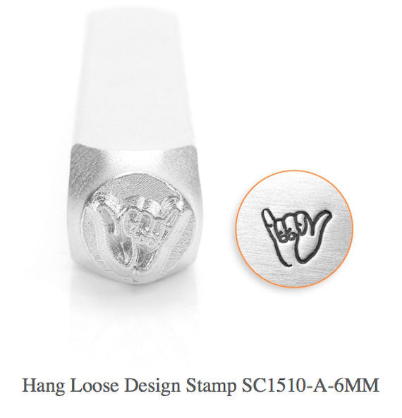 Hang Loose Design Stamp, SC1510 A-6MM