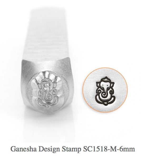 Ganesha Design Stamp, SC1518-M-6MM